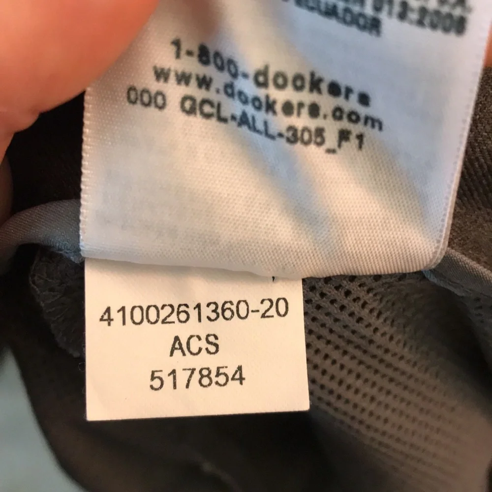 Dockers Straight Fit Gray Dress Pants Size 40 X 32